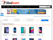 Tablet Screenshot of ideabeam.com